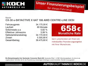 Mazda CX-30 e-SKYACTIVE X 6AT 186 AWD CENTRE-LINE DESI Bild 2