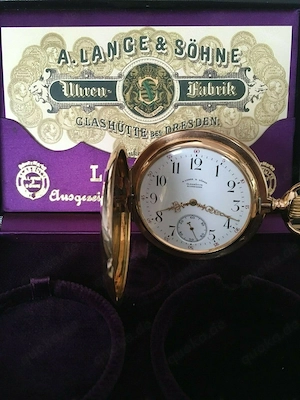 Lange und Söhne Savonette 1a 18 Karat