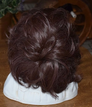 Echthaarperücke ca. 40 Jahre alt