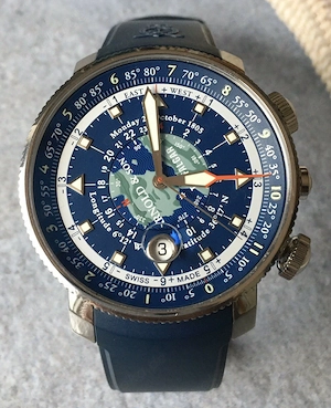 Arnold & Son Longitude II Trafalgar Limited Edition + Box and Papers