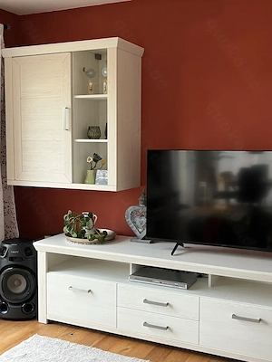 MUSTERRING Set-One-by York weiß Holz Wohnzimmer Kombination Kommoden Schränke, NP 2003,00 Euro