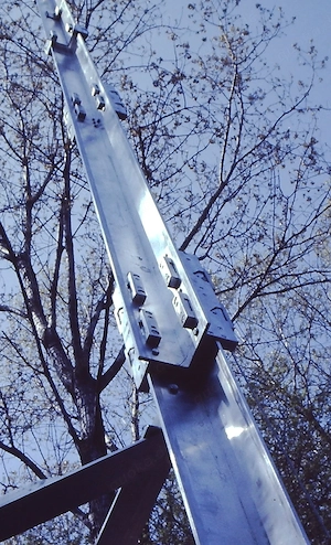 Alu-Mast 4 bis 16 m hoch! Rarität