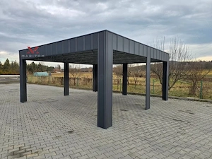 Blechgarage Autogarage Überdachung Carport Aufbau gratis