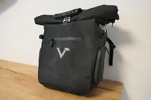 Valkental ValkPro 3in1 wandelbare Fahrradtasche schwarz