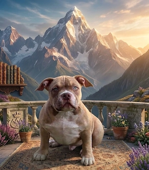 American Bully 16 Wochen alt sucht ein Zuhause 