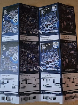 Tickets HSV gegen Hoffenheim 