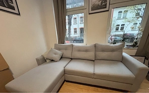 Eckcouch mit Schlaffunktion