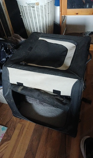 hunde transportbox zu verkaufen im guten zustand 