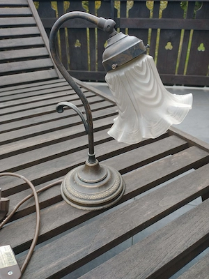 Wunderschöne alte Tischleuchte (Jugendstil)