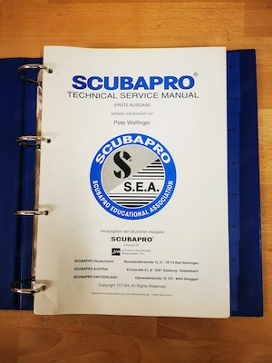 Revidierungsordner für Scubapro