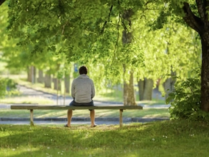 Ich zeige mich draussen 