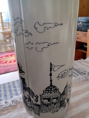Sehr schöne Till Eulenspiegel Vase  Bild 3