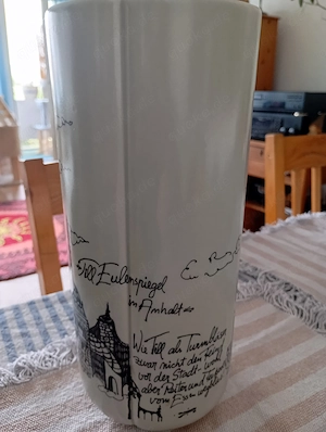 Sehr schöne Till Eulenspiegel Vase  Bild 2