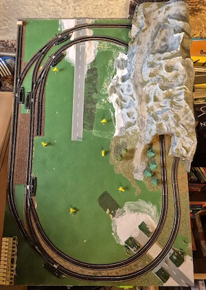 Modelleisenbahnplatte Spur TT