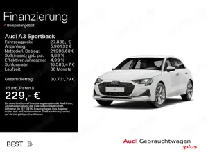 Audi A3 advanced 30 TFSI Navi, Sound, virtu