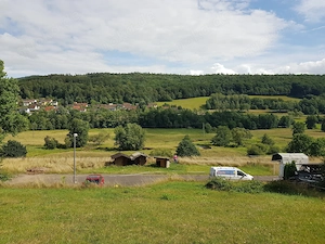 860 m Hanggrundstück in der Rhön ruhig, sonnig, voll erschlossen 165.000 VB Bild 2