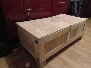 holzkiste zu verschenken
