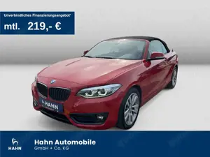 BMW 220 2er Sport Line Cam LED Navi PDC SHZ