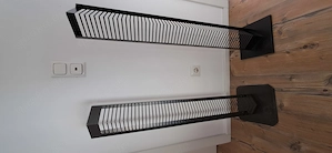 2x CD-Ständer Metall Schwarz   Modern   Industrial Design