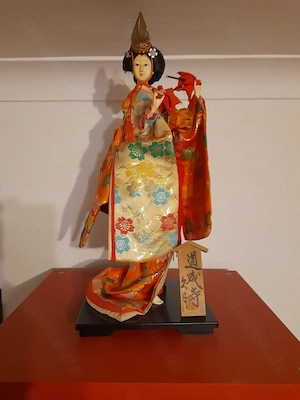 Japanische Geisha Japanische Figuren, Japanische Kunst-Werk H: 47 cm 22 x 22 cm