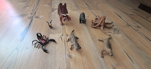 Konvolut überwiegend Schleich-Spielfiguren