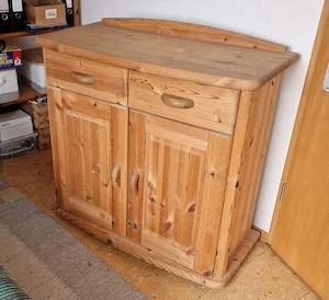 Skandinavische Vollholz Kommode