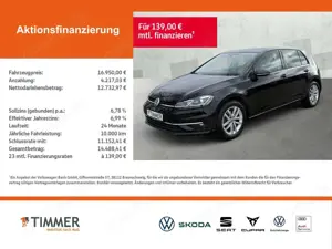 Volkswagen Golf VII 1.6 TDI COMFORT +LED +ACC +NAVI +SHZ +ALU +AP