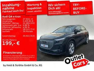 Audi Q4 e-tron 40 19" AHK DAB+ LED NAVI+ PDC VIRT.