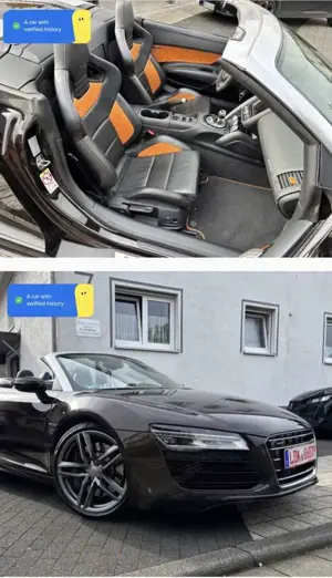 Audi R8 V10 5.2 Spyder Audi Exclusiv Schalensitze Magnetic