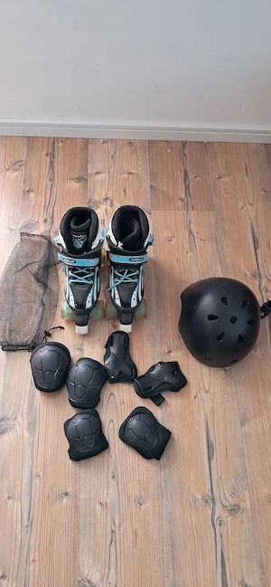 APOLLO Rollschuh-Set  All-in-One  - Gr. 35-38
