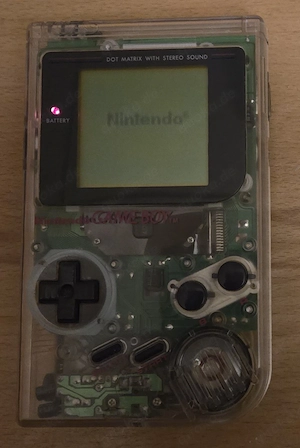 Nintendo Game Boy Classic Handheld-Konsole Retro Clear DMG-01 Bild 2