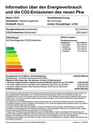 BMW M2 CS M Drivers P. HK HiFi DAB LED Komfortzg. Bild 2