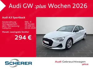 Audi A3 30 TFSI advanced S tronic PANO CARB