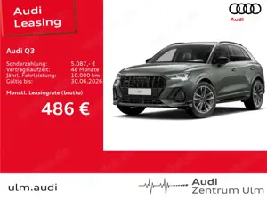 Audi Q3 S-Line 40 TFSI qu 19 AHK MATRIX NAVI 5J.GAR.