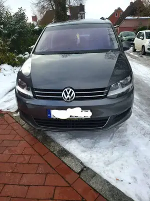 Volkswagen Sharan 2.0 TDI DSG 5-Sitzer, polnische Kennzeichen