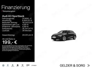 Audi A3 35 TFSI S line AHK*RFK*LED*Navi*Vir
