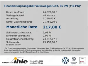 Volkswagen Golf VIII Life 1,5 TSI Gar.10.2029 ACC+AMBIENTEBEL.+DAB Bild 2