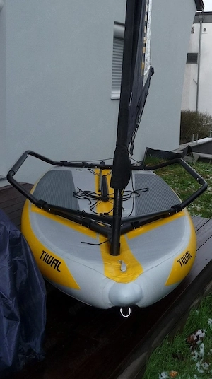 Tiwal 3.2 inflatable Performance Sailboat  Racing Skiff 5,4qm Sail