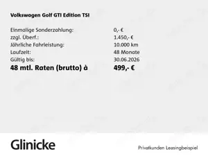 Volkswagen Golf GTI EDITION 50 Akrapovič H/K 360° SemiSlick Bild 2