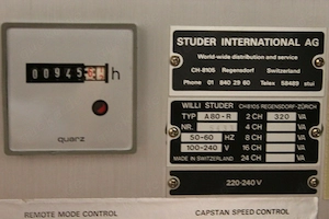 STUDER A80 R Stereo Master Tape Recorder Bild 7
