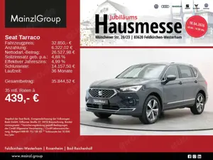 SEAT Tarraco 1.5 TSI DSG Xcellence ACC Navi Leder Kam