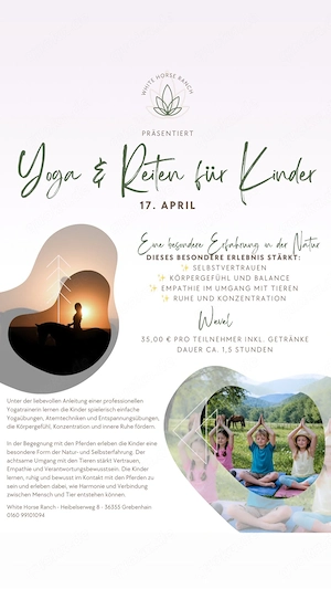 yoga und reiten für kinder 