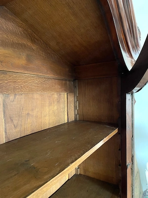 Antiker Vitrinenschrank Louis-Philippe Bild 4