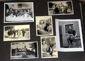 Familienalbum Bilder um 1950