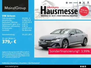 Volkswagen Arteon 2.0 TSI DSG R-Line AHK Navi 4xSHZ Kamera