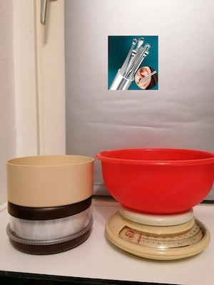 2x Wage, Dr. Oetker Backwaage   17 cm, analoge Haushaltswaage