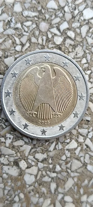 2 euro 2025 j deutschland adler 