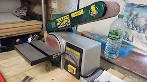 Record Power BDS150 Bandschleifmaschine