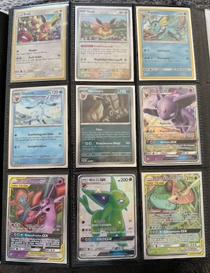 Pokemon Sammlung mit großem Ordner  Bild 5