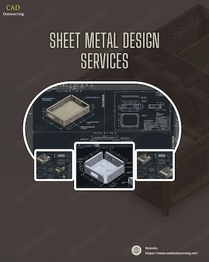 Best Sheet Metal Design Services by CAD Outsourcing Consultants in California, USA